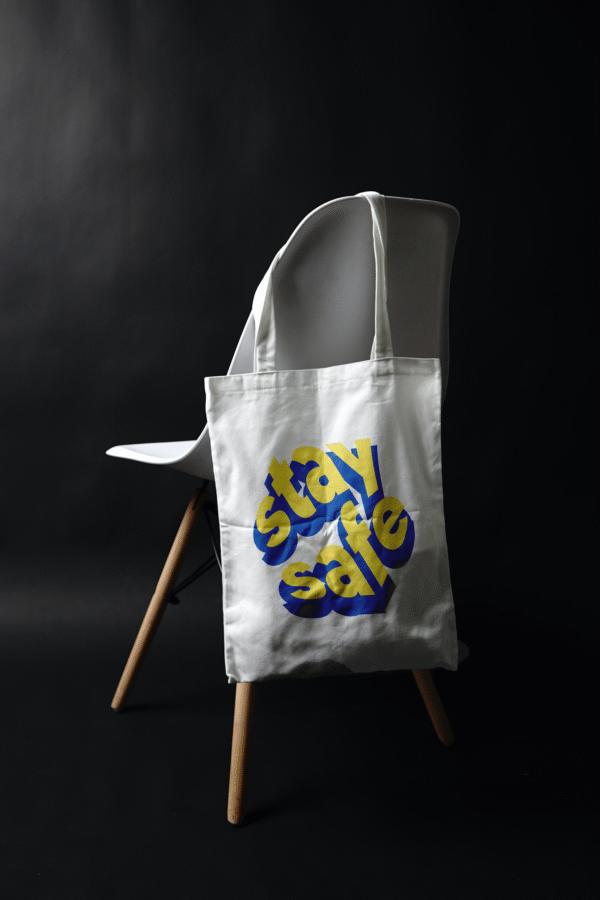 Bazzaro Stay Safe Tote Bag without zipper by Bazzaro