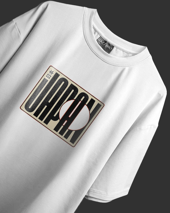 Women's Japan Oversized T-Shirt - Show Your Love for Japan in Style