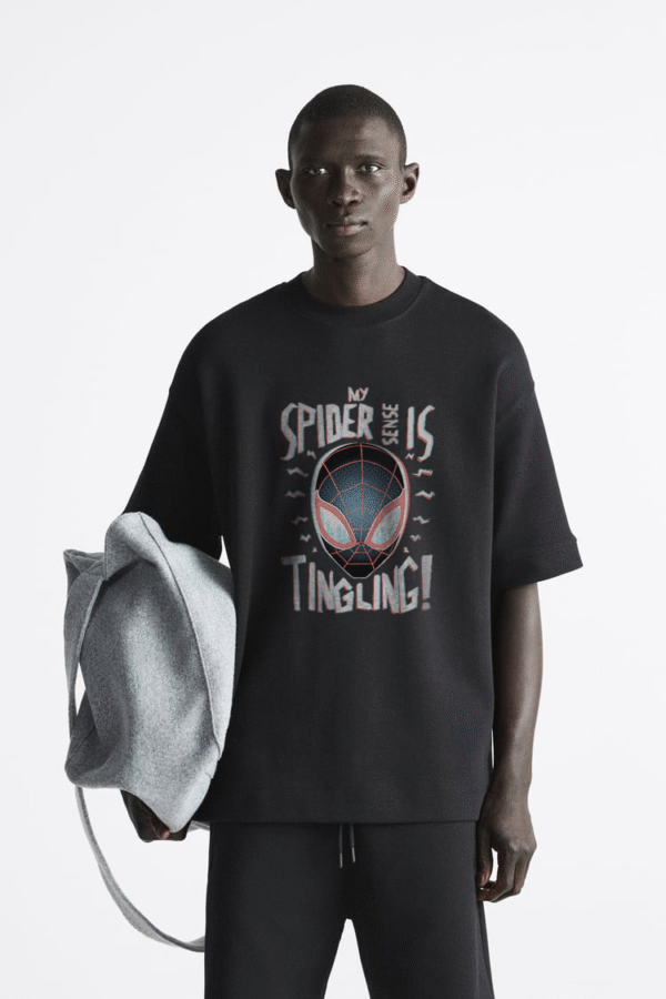 spiderman oversized t-shirt Bazzaro Spider-Man Oversized Tee: Embrace Your Inner Hero