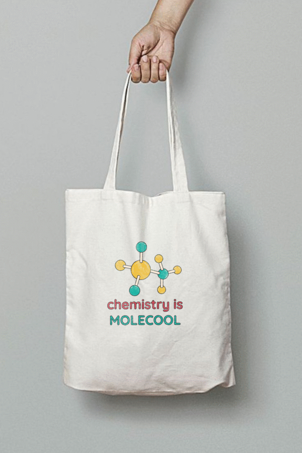 Bazzaro Chemistry Tote Bag Canvas Without Zipper By Bazzaro