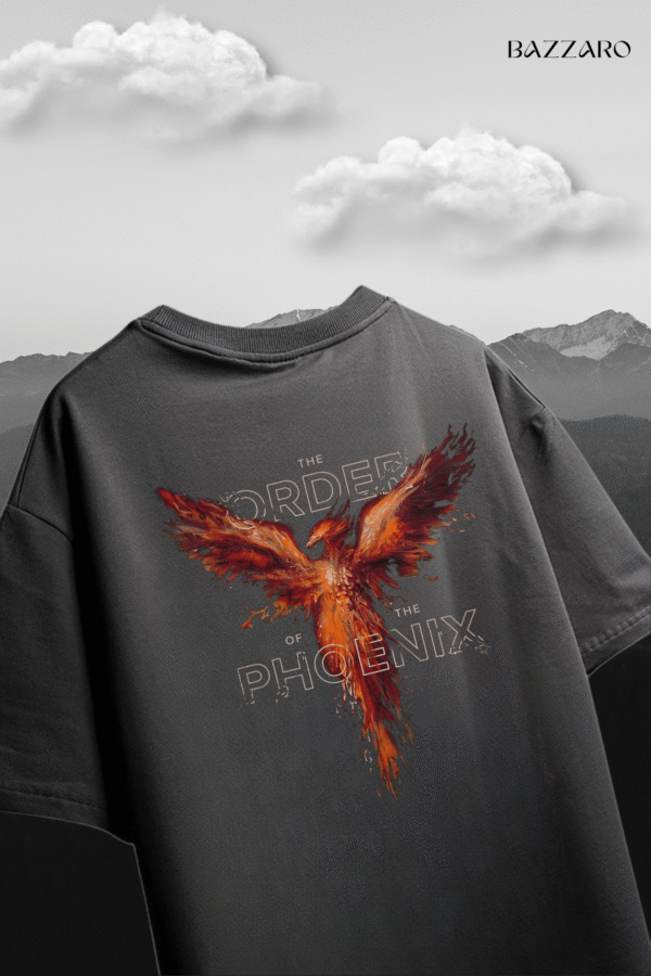Order of the Phoenix Oversized T-shirt Bazzaro Bazzaro Order of the Phoenix Oversized T-shirt – Unisex Harry Potter Tee