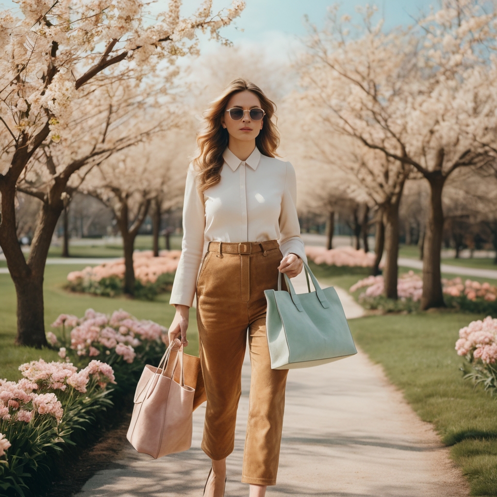 suede accessories in spring Bazzaro